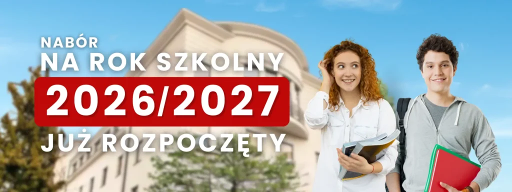 Baner nabór na rok szkolny